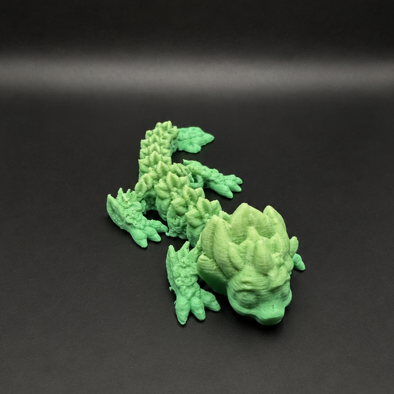 Articulated Flexi Dragon — 5" Fidget Toy