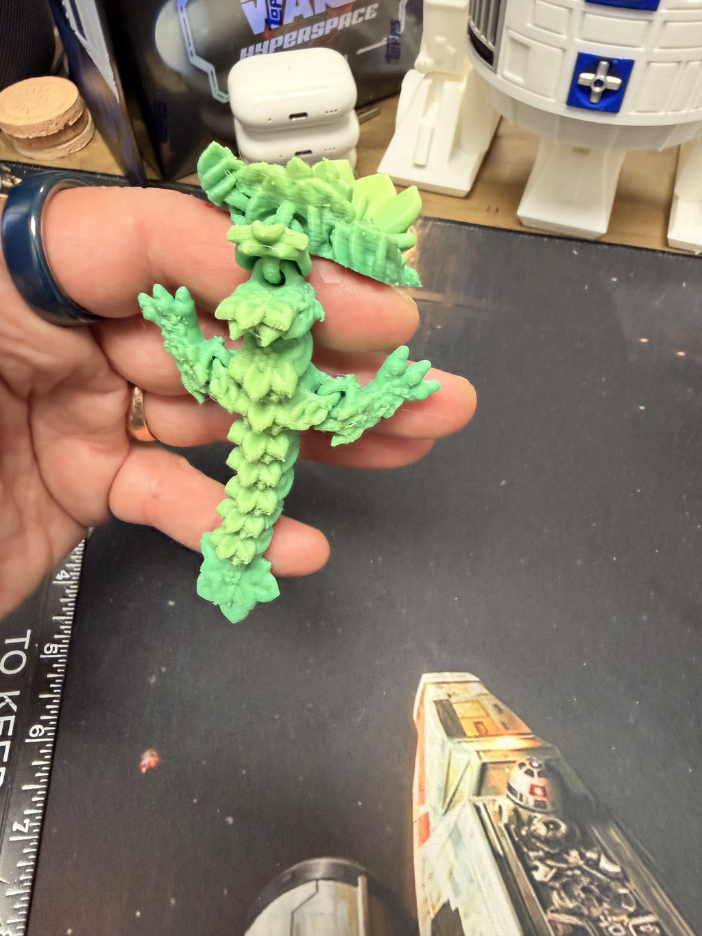 Articulated Flexi Dragon — 5" Fidget Toy