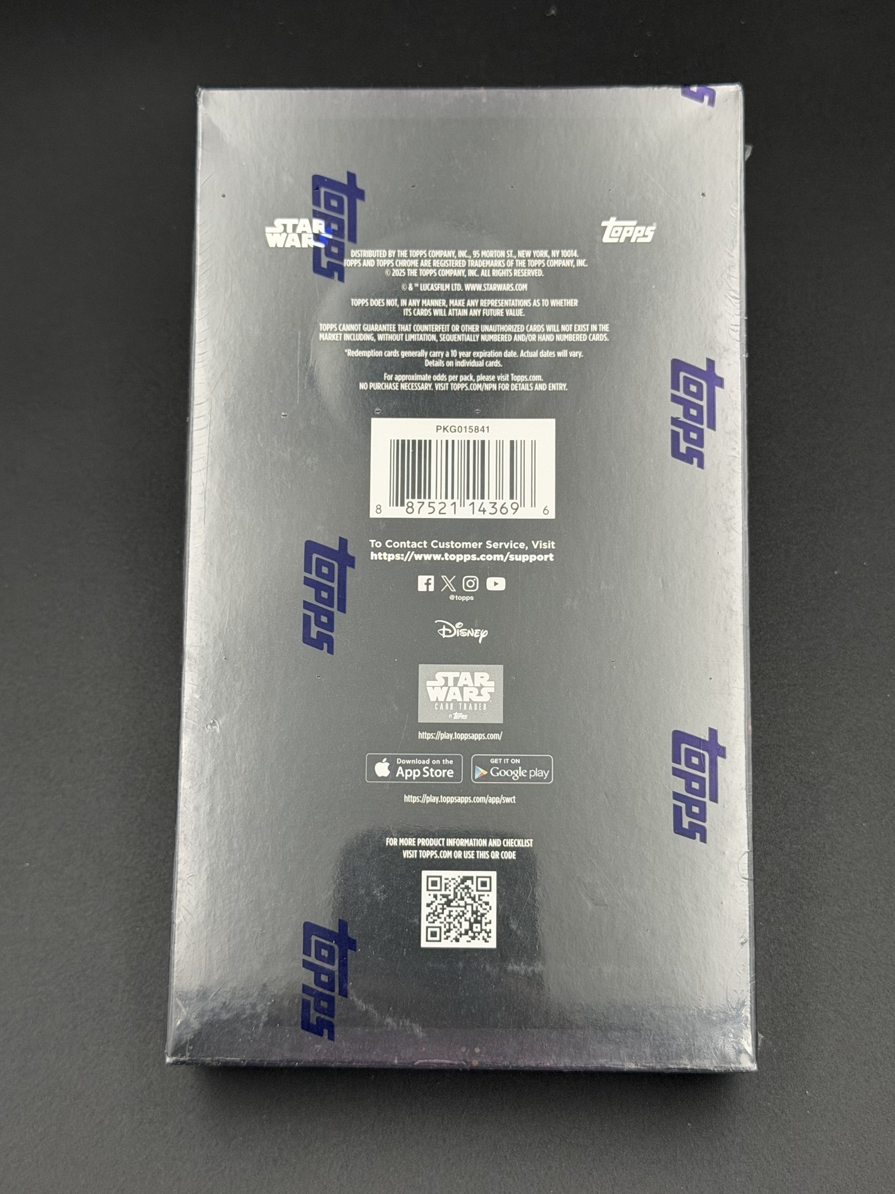 2025 Topps Star Wars Chrome Galaxy — Hobby Box (Factory Sealed)