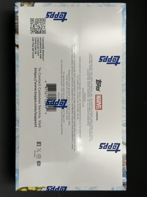 2025 Topps Chrome Marvel (Comics) — Hobby Box